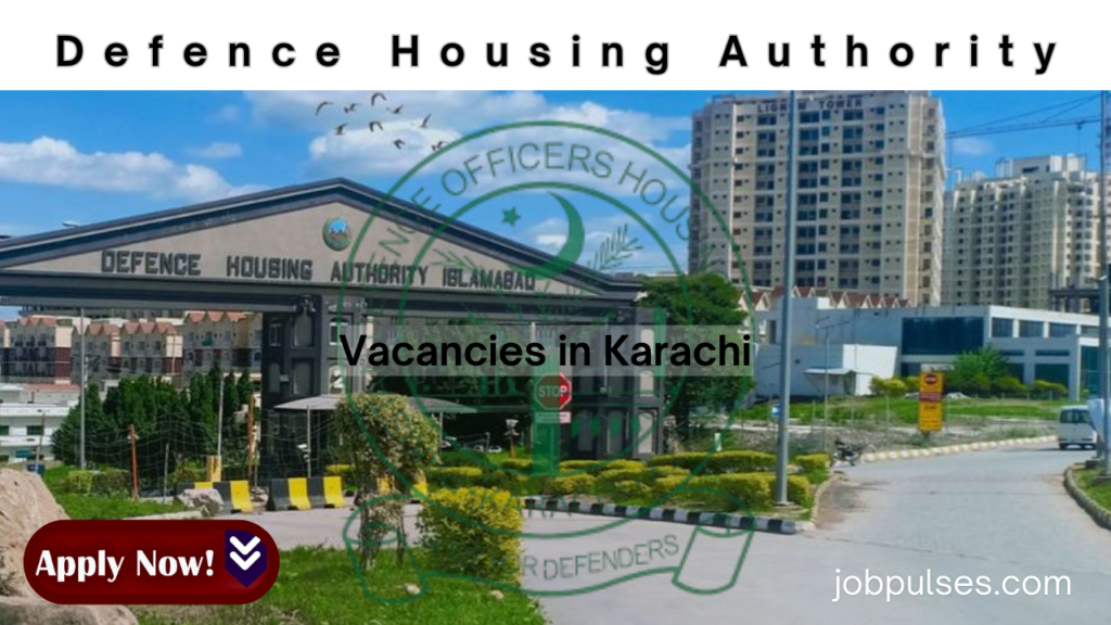 Vacancies in Karachi