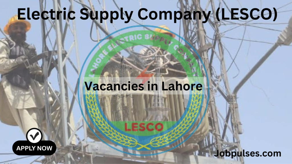Vacancies in Lahore