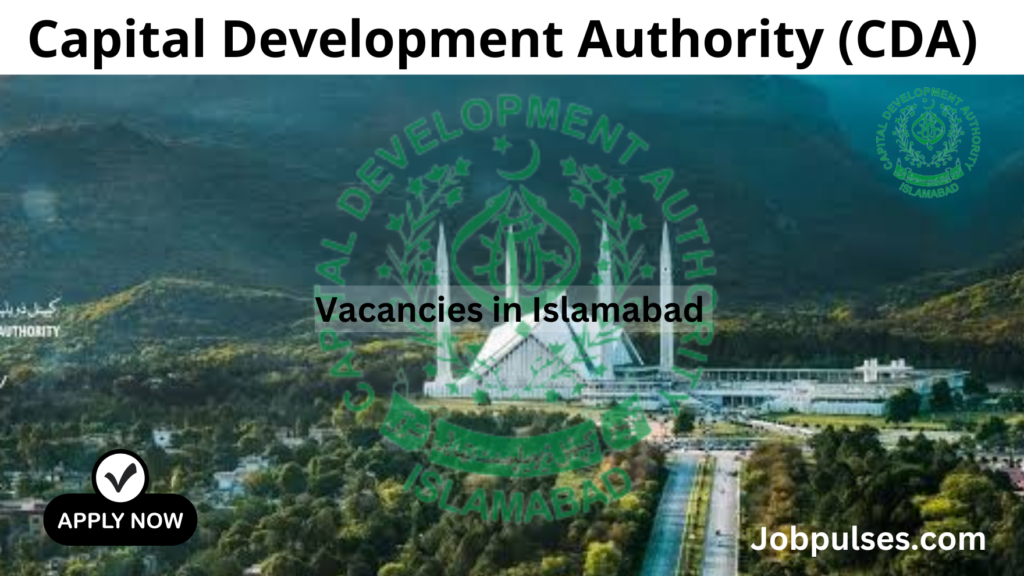 Vacancies in Islamabad