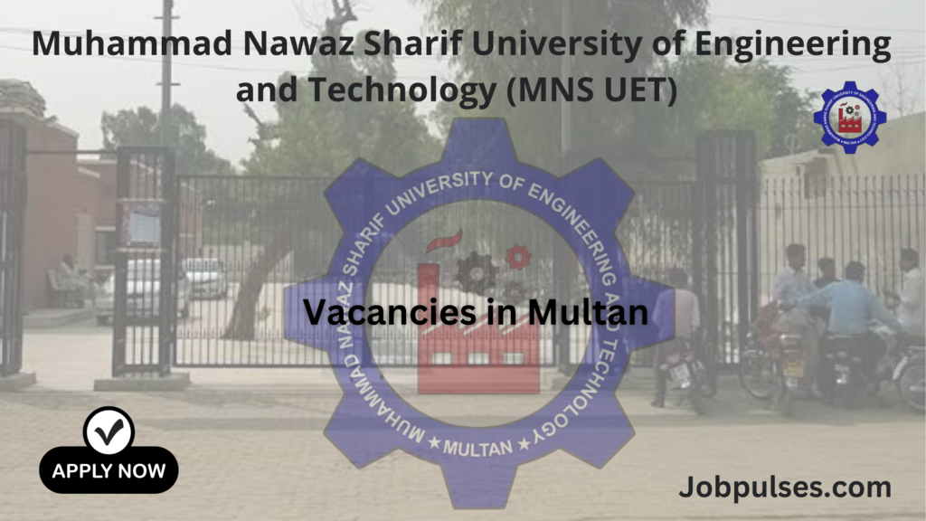 Vacancies in Multan